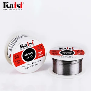 Kaisi Flux 1.2% канифоли ядро Олово свинцовый припой провод Sn60  Pb40 для сварочных работ (0,3 мм0,4 мм0,5 мм0,6 мм опционально)