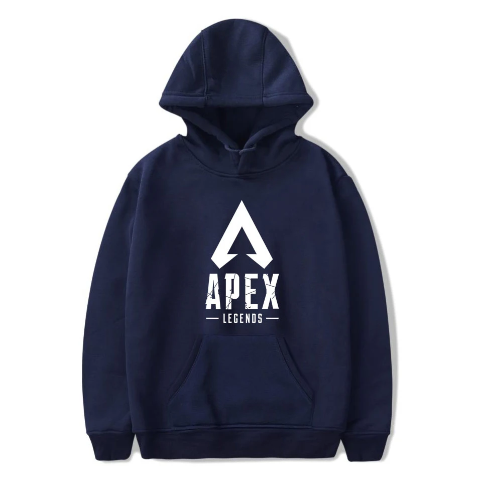 Модные APEX легенды толстовки классические черные хлопковые мужские/wo мужские
