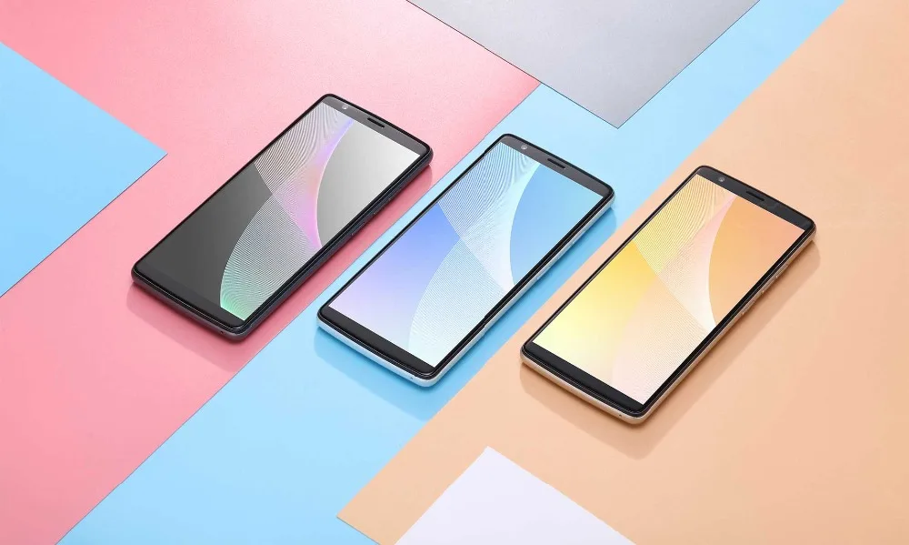Blackview A20 смартфон 5," 1 Гб+ 8 Гб MTK6580M четырехъядерный Android GO 18:9 экран 3G Две sim-карты модный тонкий мобильный телефон