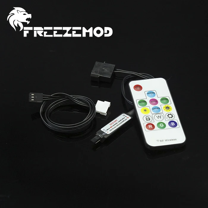 FREEZEMOD компьютерная водяная охлаждающая лампа Радужная Светодиодная лента