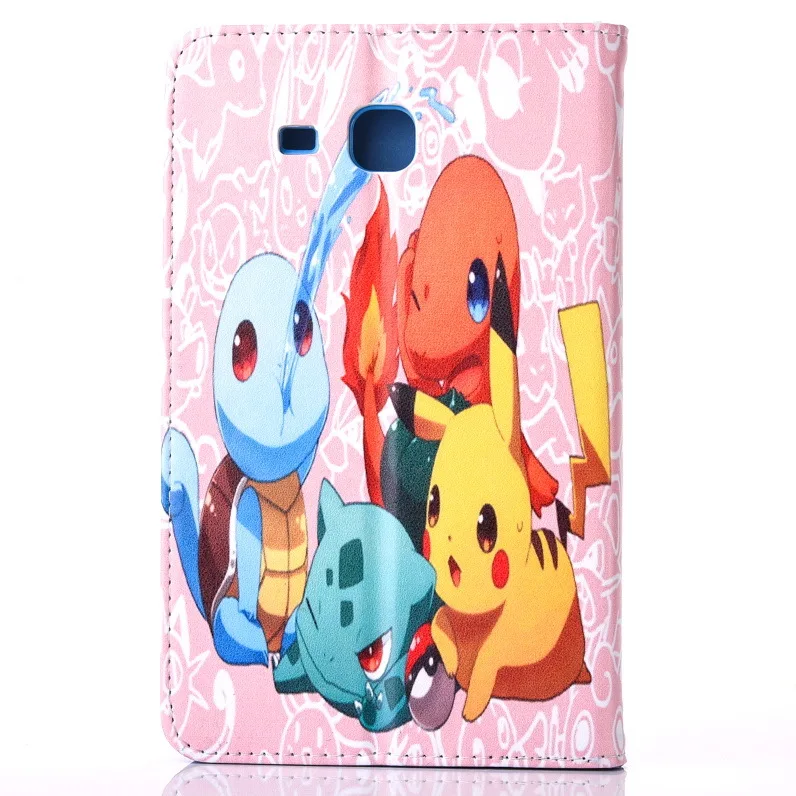 Чехол для Samsung Galaxy Tab A 7 0 T280 T285 SM чехол Pokemon Go cute Pikachu tablet Cover откидная подставка