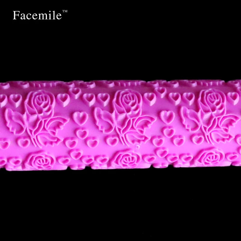 Пастический антипригарный кухонный штифт для выбивания тортов роликовый