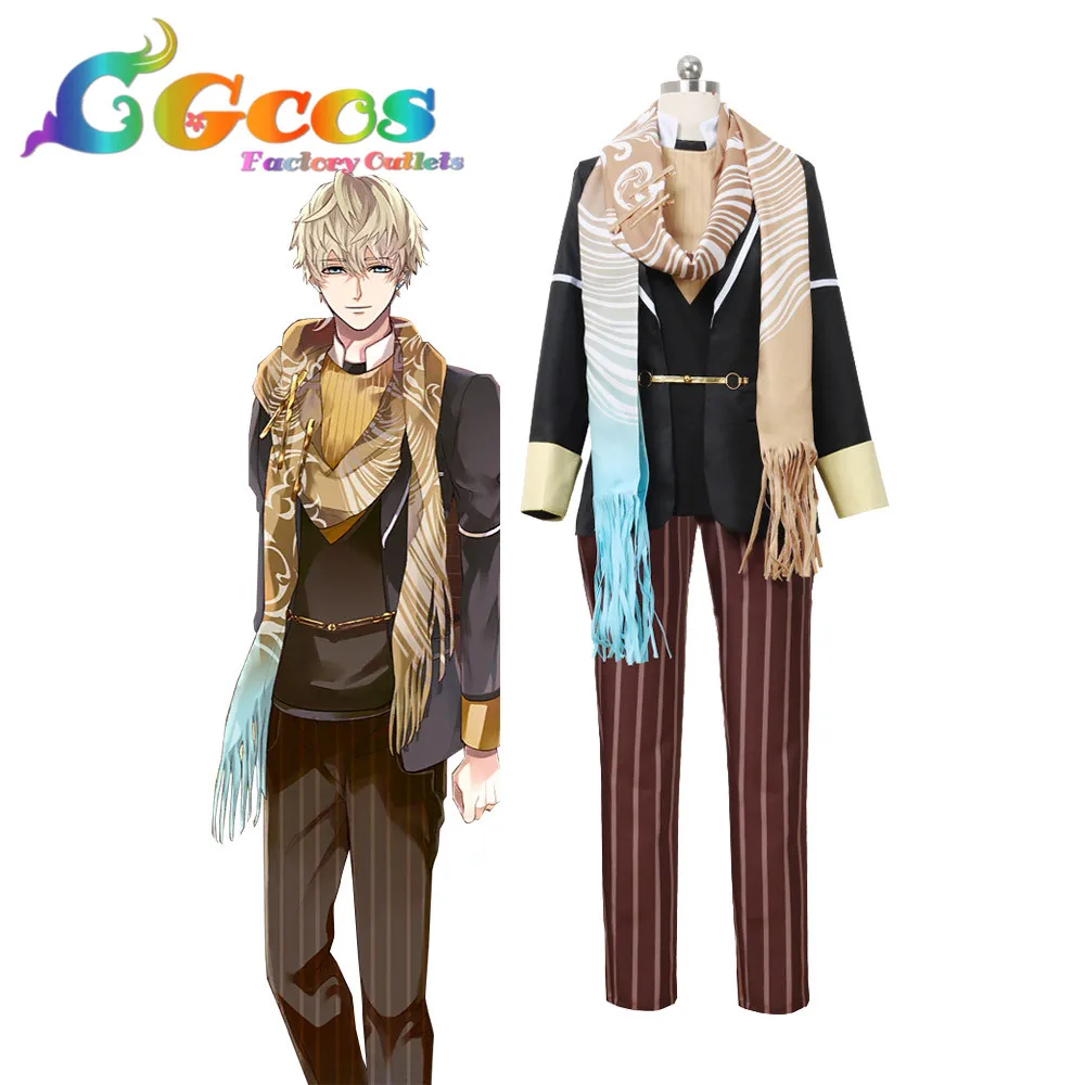 CGCOS Косплей Костюм ikemenvampire Винсента Ван Гога платья одежда Униформа CG521