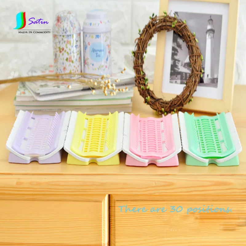 Набор для вышивки крестиком пластиковый аксессуар сделай сам розового зеленого