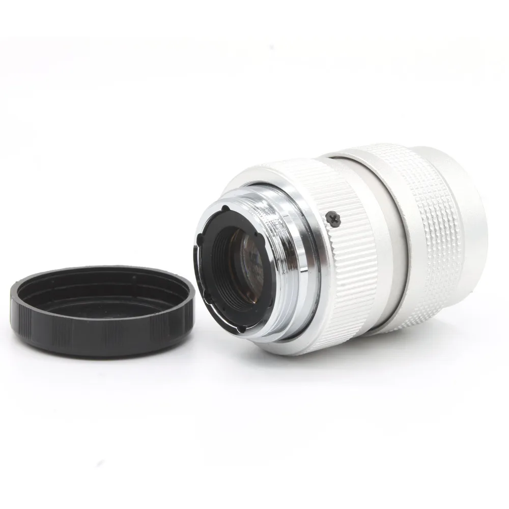 Серебряный 25 мм f/1 4 C крепление CCTV TV объектив корпус для EOS M Micro 4/3 FX N1 NEX Бесплатная