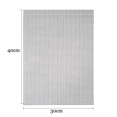 30x40cm Коврик для барбекю и гриля многоразовый кухонный коврик для приготовления пищи сетка для гриля антипригарный тефлоновый коврик для гриля лайнер для барбекю аксессуары для барбекю на открытом воздухе - Цвет: 30x40cm