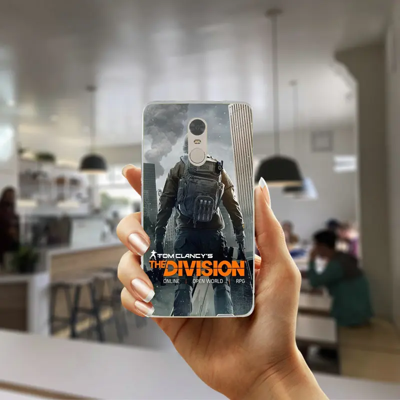 Tom Clancy's The Division мобильный мягкий чехол для телефона TPU Xiaomi Redmi Mi Note 4X2 3 S 4A 5 6 5s 5X 5A 6X