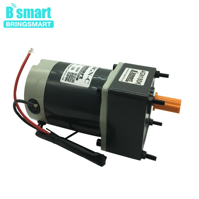 4D60GN-C DC 12V мотор-редуктор 60W 24V низкоскоростной двигатель с высоким крутящим