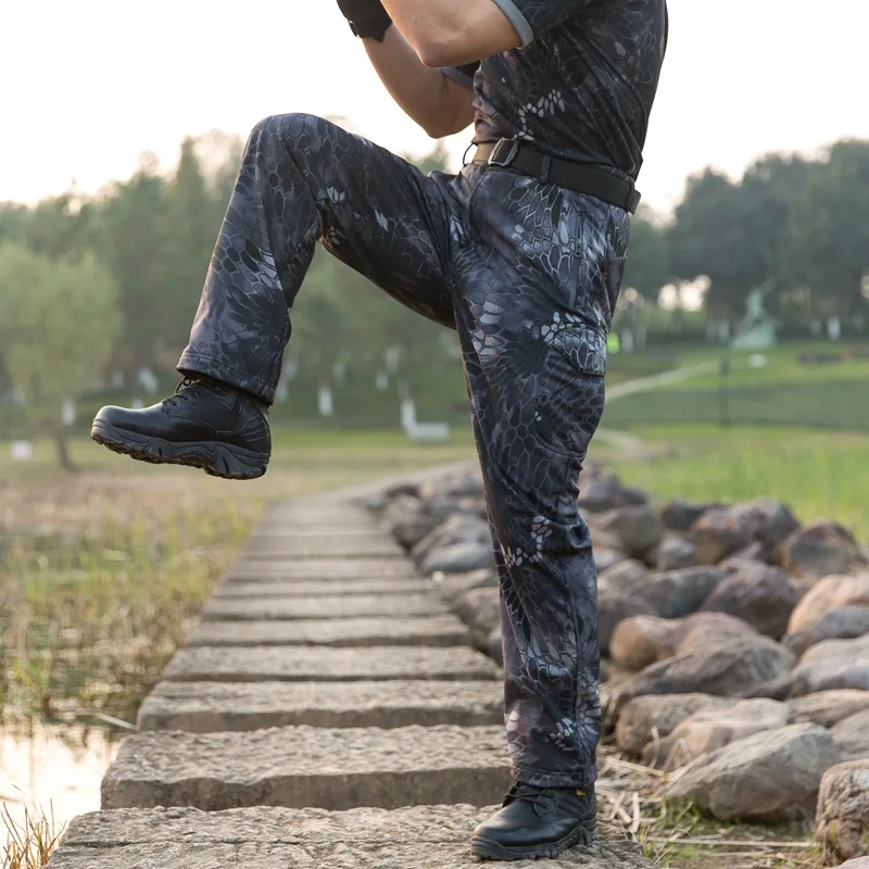 TAD акулья кожа водонепроницаемые ветрозащитные флисовые брюки мужские уличные