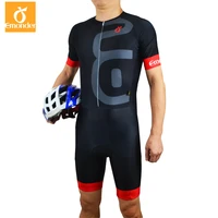 triathlon cycling skin suit mens custom jumpsuit bicycle sports clothes riding clothing set cycling running swimming emonder