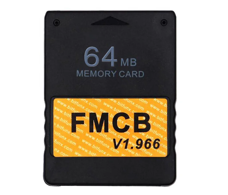 FMCB 64MB v1.966 Карта памяти Bitfunx Free McBoot v1.966 8 Мб/16 Мб/32 Мб/64 МБ для PS2 FMCB версии 1,966 - Цвет: FMCB 64MB v1.966