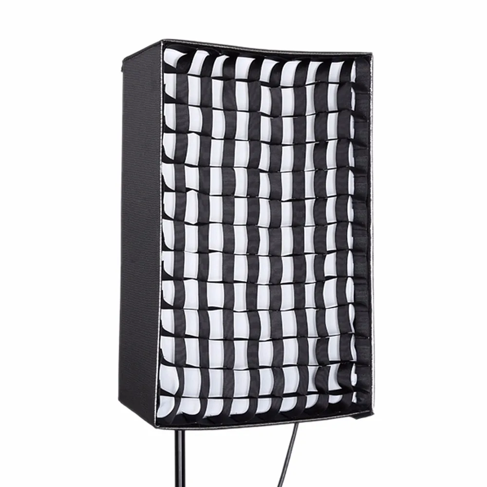 

Studio Softbox Umbrella RX-18T Diffuser Honeycomb Grid Fr GE-62L LED Light Panel