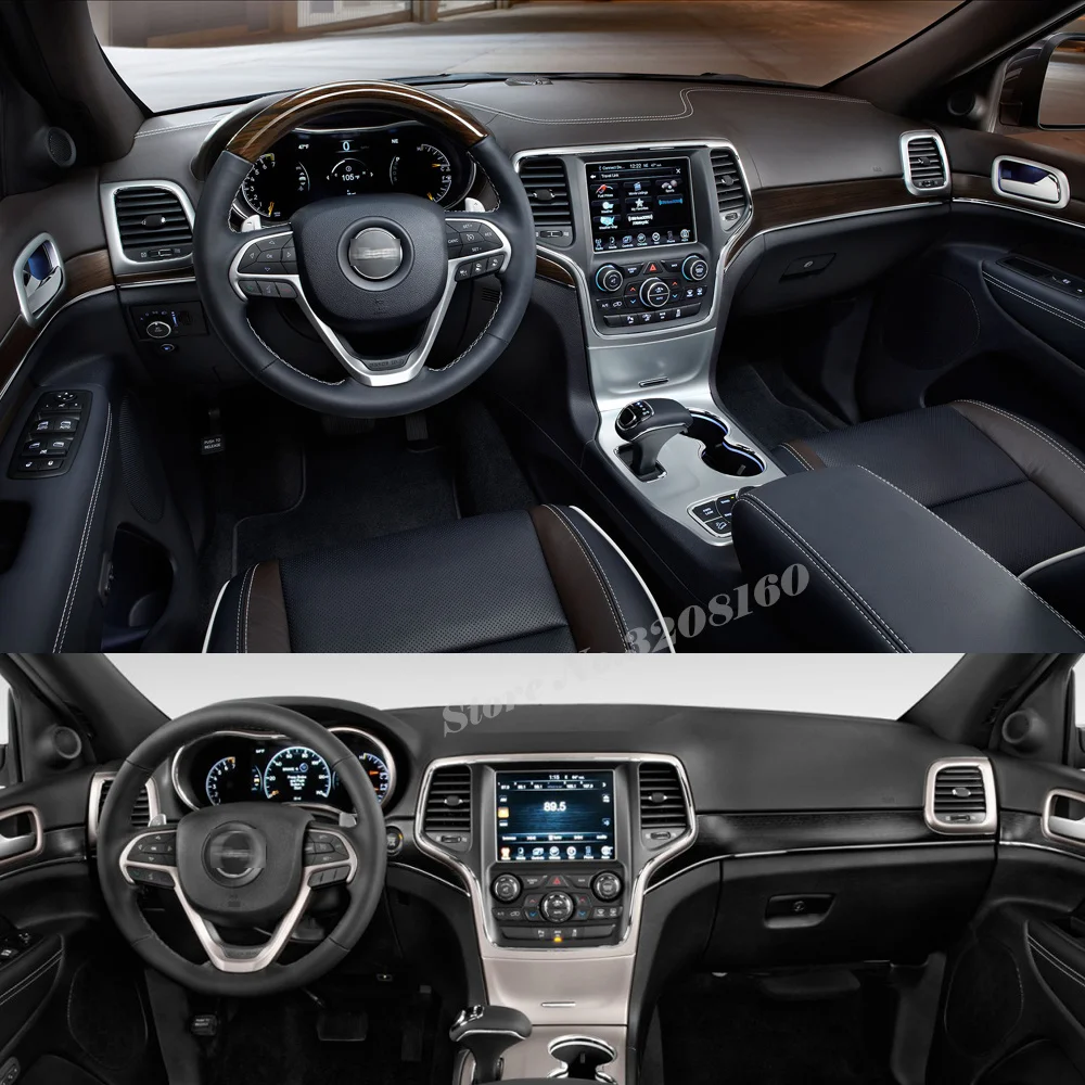 Макс Автомобильный DVD плеер для Jeep grand Cherokee 2014 2015 2016 с gps навигацией Радио BT WIFI SWC GPS
