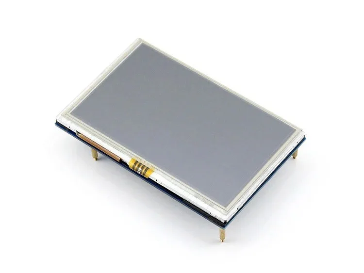 [HFSECURITY] 5 дюймов 800*480 Сенсорный ЖК дисплей Экран для Raspberry Pi 2 + B 2B Портативный