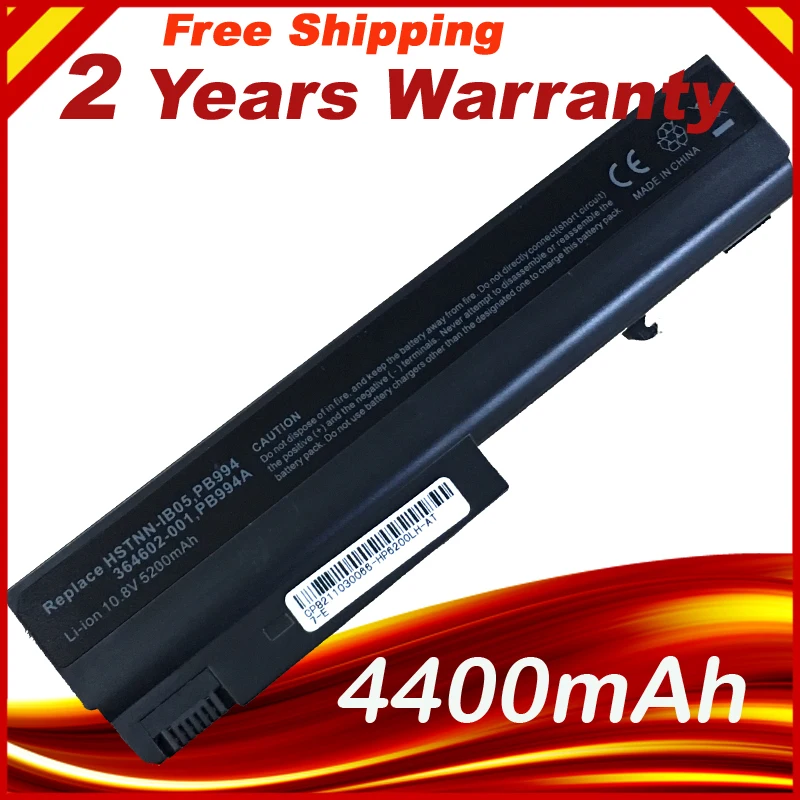 6-элементный Аккумулятор для HP Compaq 6510b 6910p 6710b NC6120 NC6230 NC6220 NC6400 | Компьютеры и офис