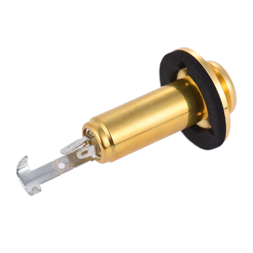 Моно концевой штырьковый разъем для акустической электрогитары штепсельная