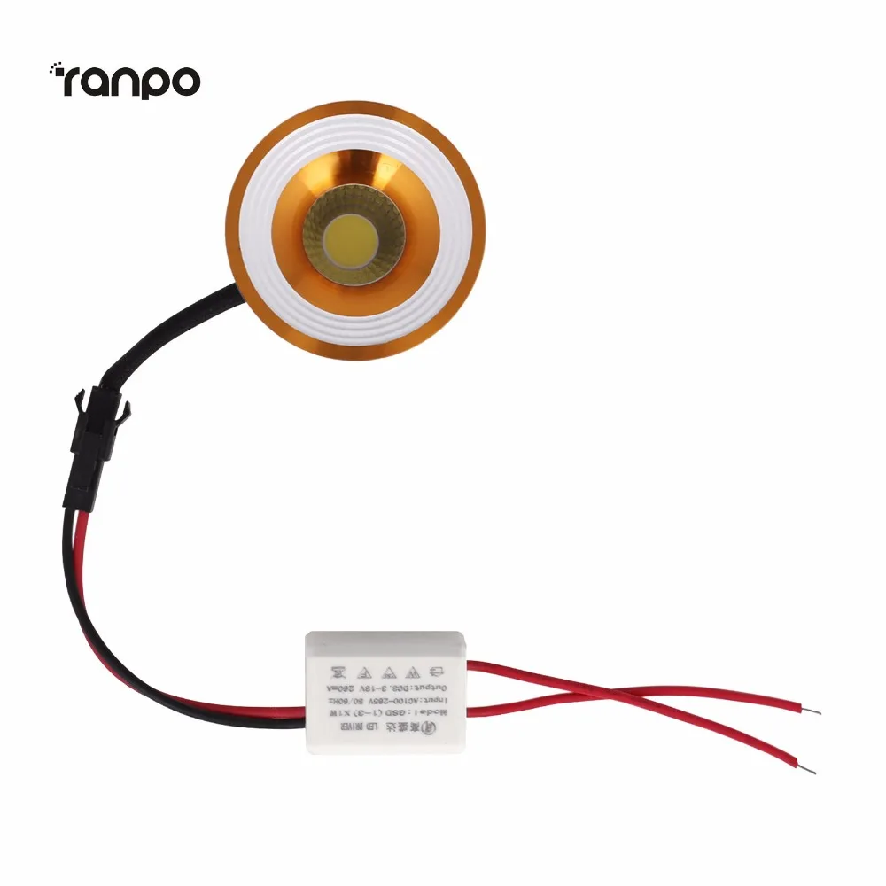 Новое поступление 3 Вт миниатюрный Встраиваемый светодиодный потолочный