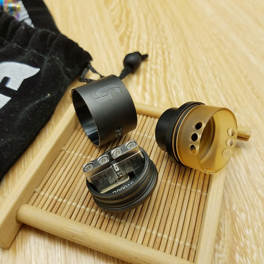 Goon 528 25 распылители RDA мм испаритель Peek изолятор Vape Бак Высокого качества e