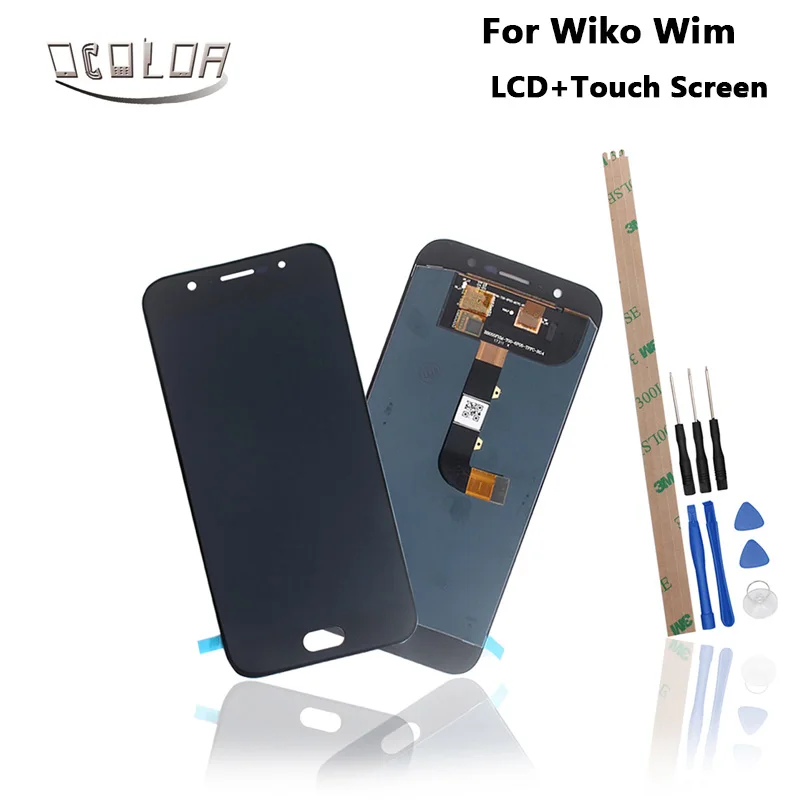 Ocolor для Wiko Wim ЖК дисплей и сенсорный экран + инструменты клей высокого качества