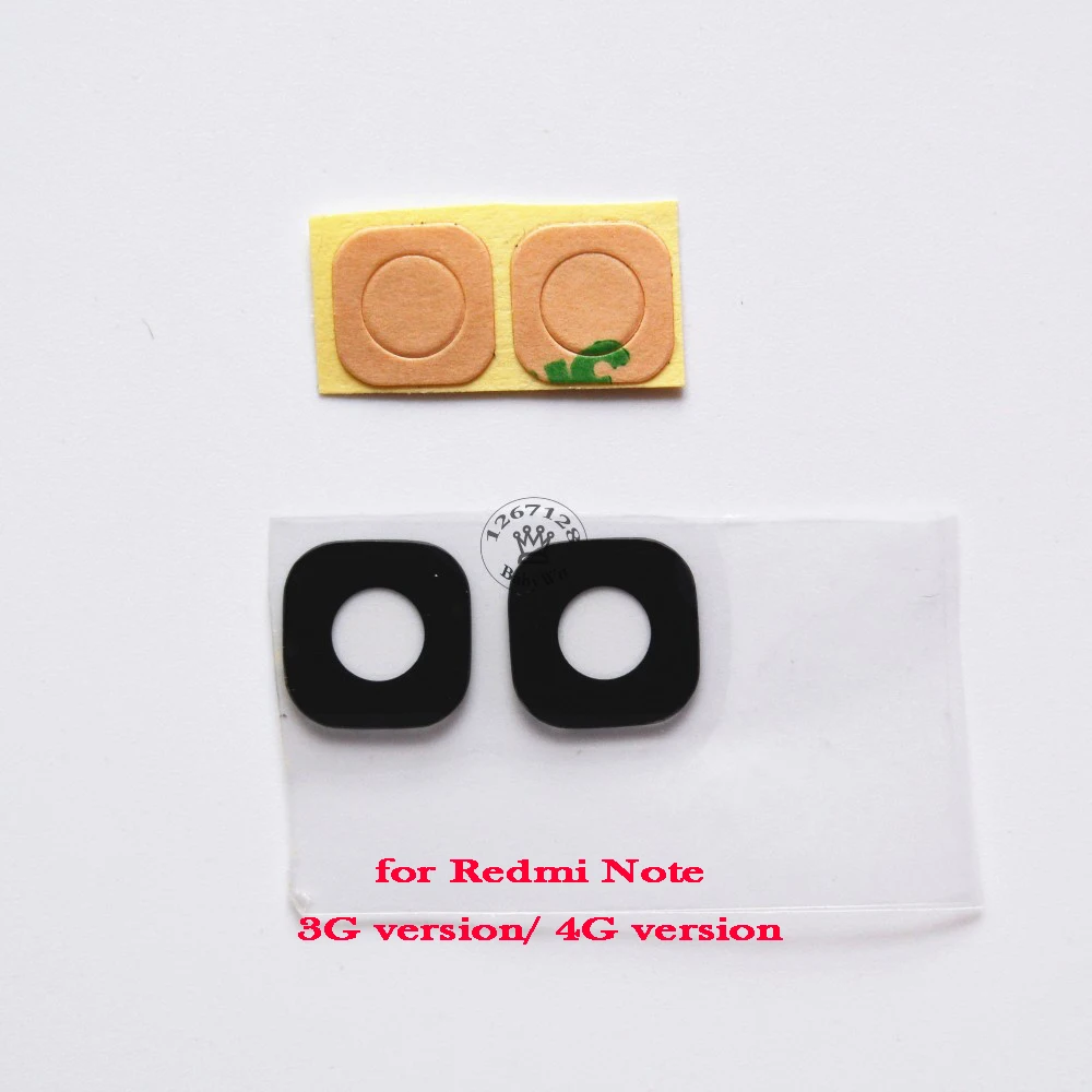 2PCS Rear Camera Glass Lens Replacement for Xiaomi Redmi Note 2 3 4 /note 3G/4G/ note3 note4 | Мобильные телефоны и