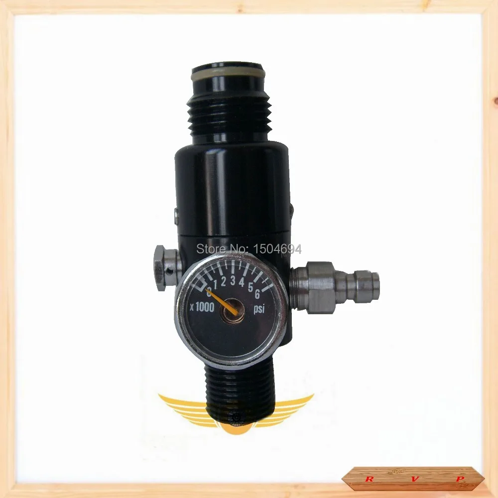 PCP высокое давление регулятор Пейнтбол воздушный бак 4500 psi-черный