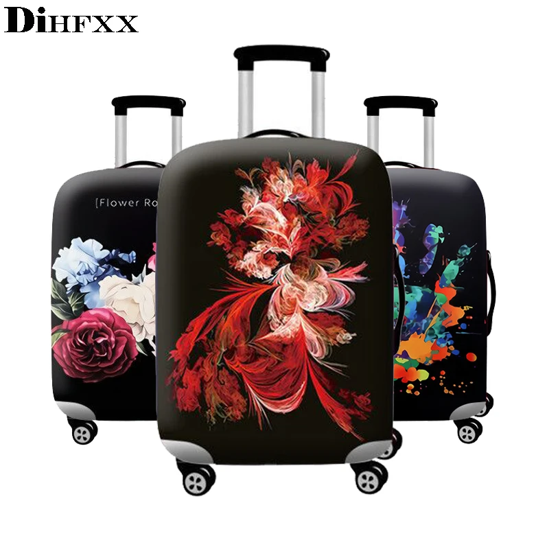DIHFXX бренд viaje дорожный утолщенный Эластичный Защитный чехол на чемодан подходит
