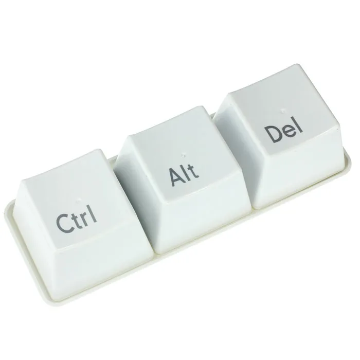 Креативные минималистичные модные маленькие бутылки бытовые Ctrl Alt Del Keyboard
