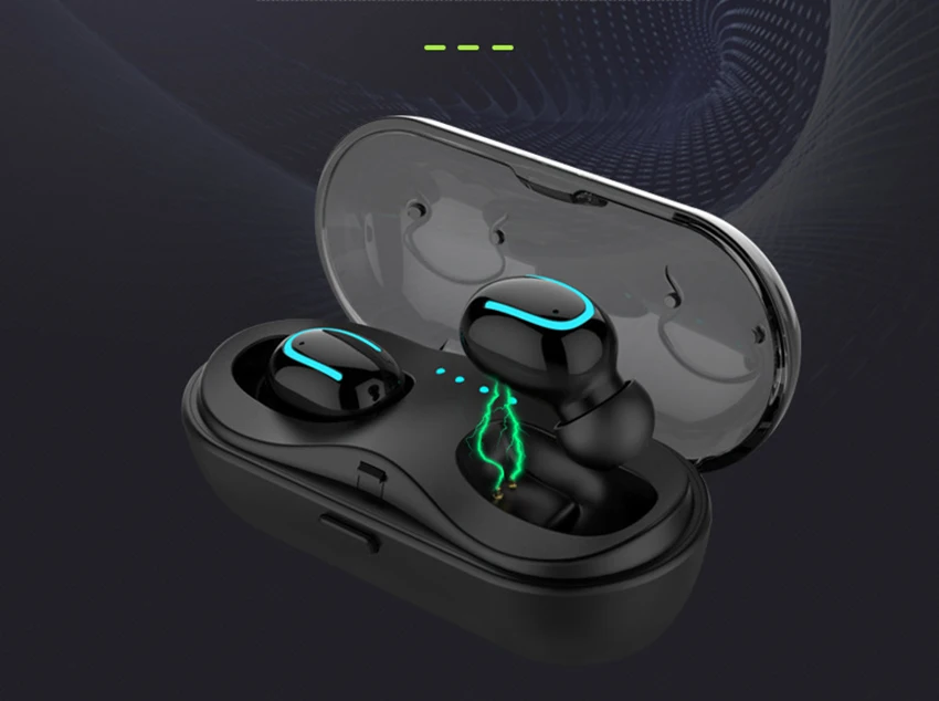 Bluetooth 5,0 Беспроводной гарнитура Bluetooth наушники 3D стерео звук правда Беспроводной наушники TWS наушники-вкладыши с зарядный чехол