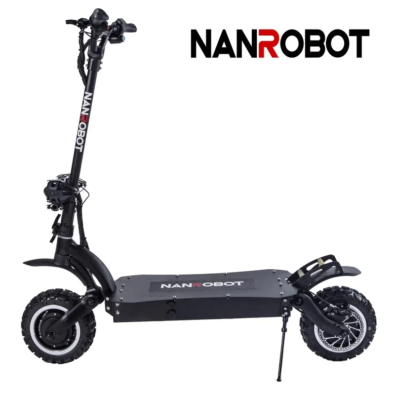 Nanrobot LS7 мощный 11 ''LG 60V 35AH 3600 Вт Мотор позволяют Топ Скорость 52 миль в час) и 56 миль взрослых Электрический 2-ух колесный kick e скутер