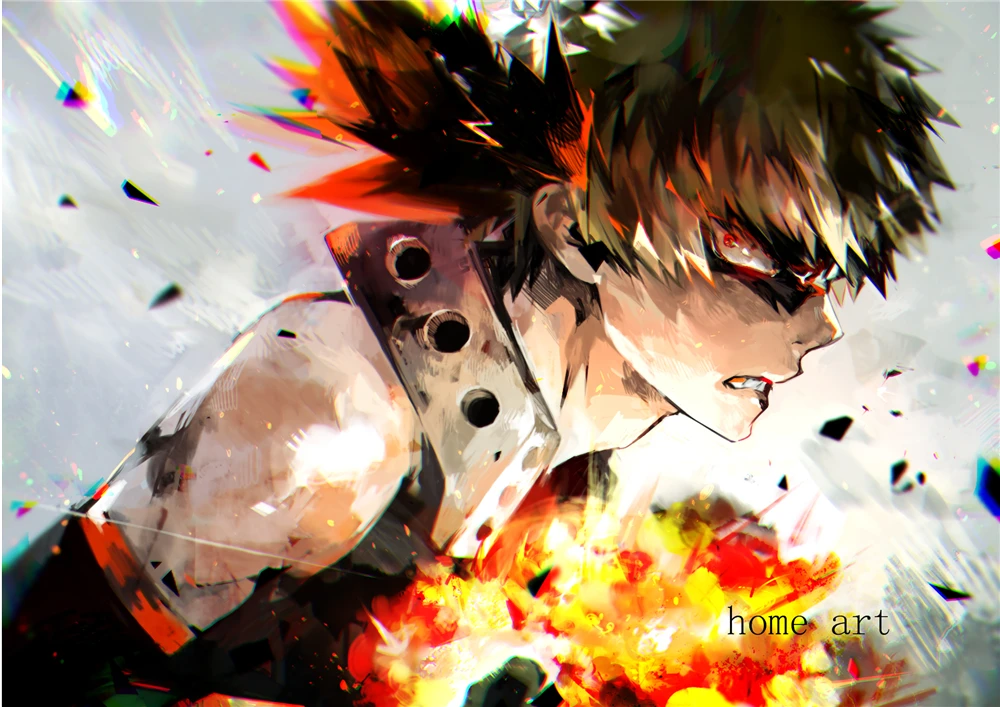 Аниме Обои Boku no hero моя геройская академия прозрачные наклейки на стену украшение