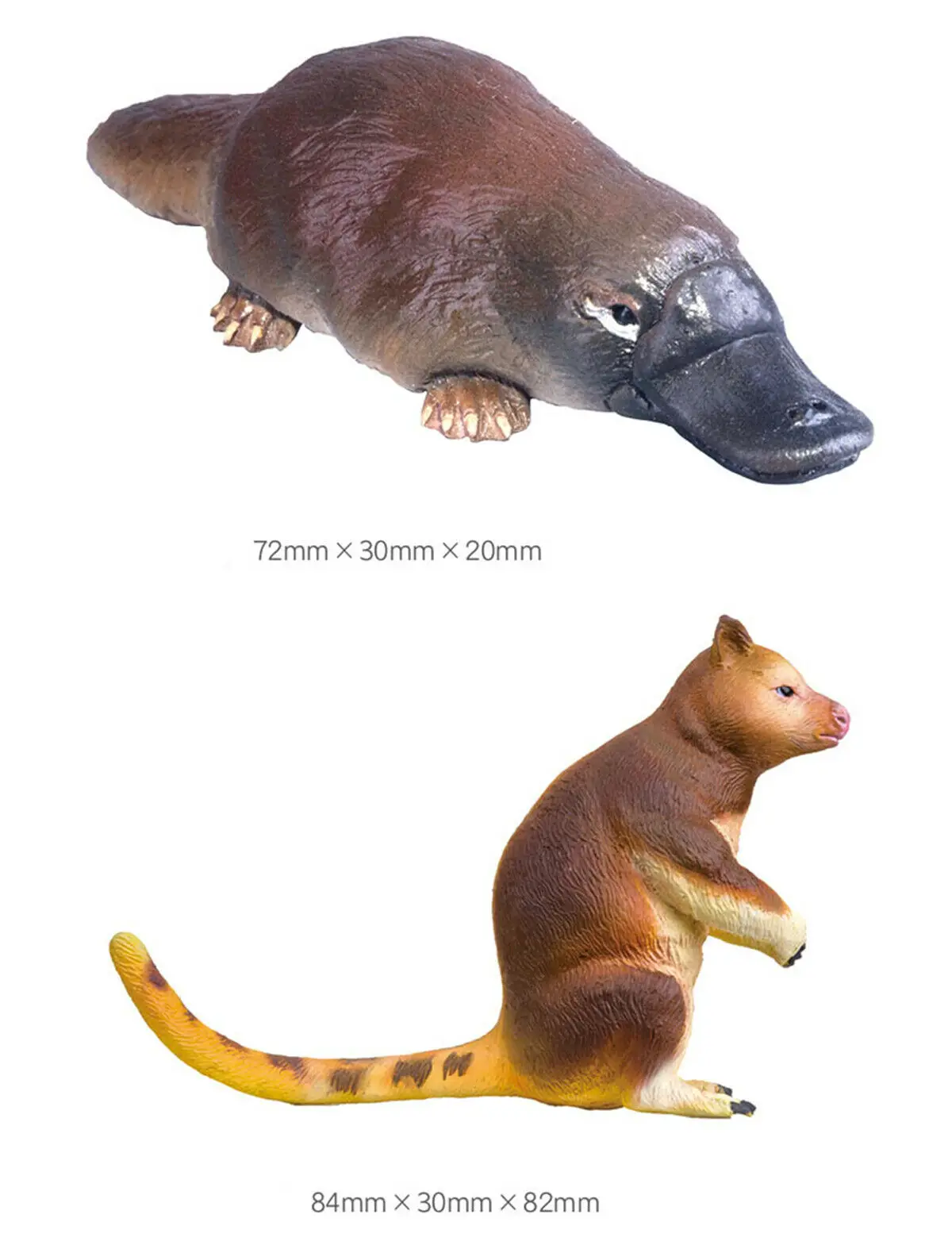 PNSO 5 шт. океанийские животные модель кенгуру коала Platypus рисунок дети мальчики игрушка Декор подарочный набор обучающая коллекция образовательный Декор