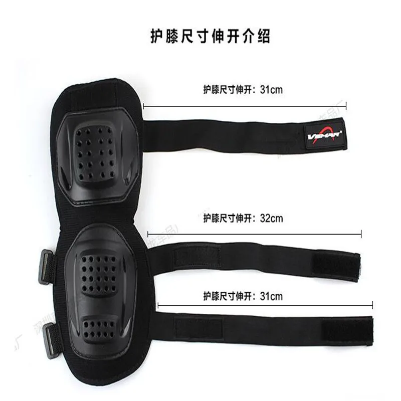 4 шт. наколенники для езды на мотоцикле мотокросса внедорожный велосипед локоть и