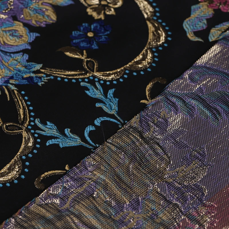 2016 Осенние жаккардовые гобелены во французском стиле модные Сатиновые ткани для