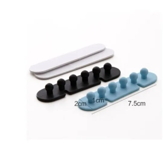 2Pcs/Lot Cable Winder For Office Computer Mouse USB Organizer Management Wire Storage Desktop plugs Cord Holder | Электроника