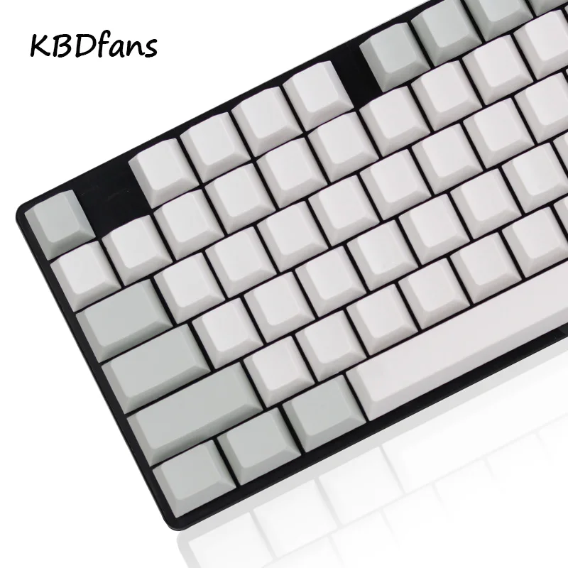 NPKC пустой боковой принт вишни профиль толстый PBT Keycap ANSI ISO раскладка для Cherry MX