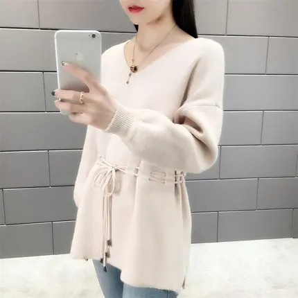 2019 spring and autumn new ladies fashion loose large size sweater | Женская одежда