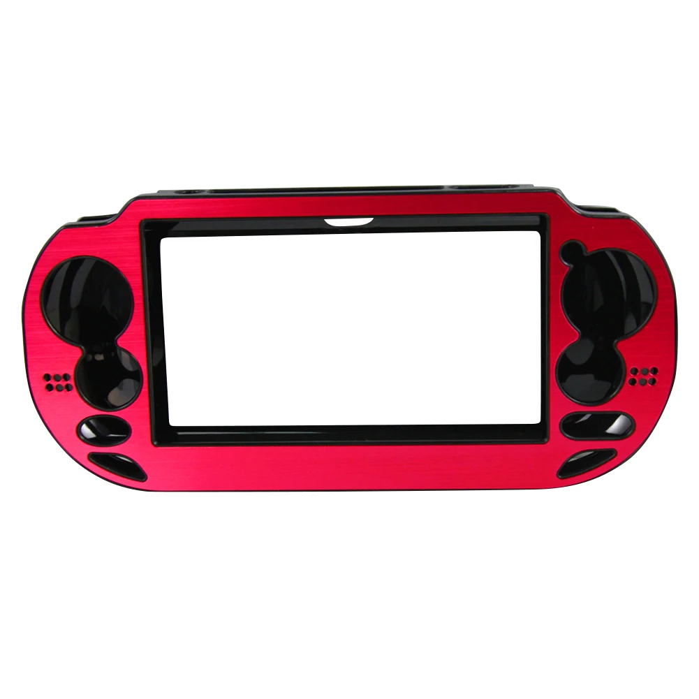 Красный Сменный алюминиевый защитный чехол для sony Playstation PS Vita psv 1000 хорошее качество - Цвет: Красный