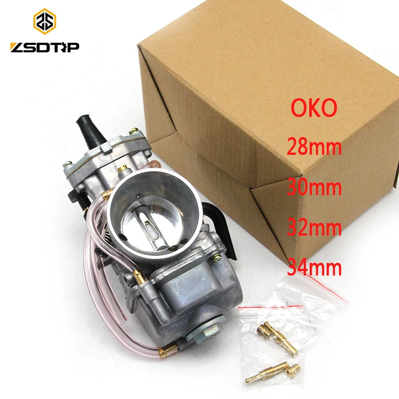 ZSDTRP PWK 28 30 32 34 мм карбюратор для мотоцикла гонок с электроструей б/у 75cc