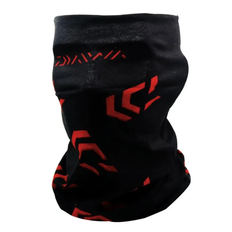 H365 Black and red Зимний шарф для защиты шеи Солнцезащитная теплая маска Мужская ветрозащитная велосипедная полумаска для лица Защитная маска для лыжного велоспорта Спортивная Регулируемая - Цвет: H365 Black and red