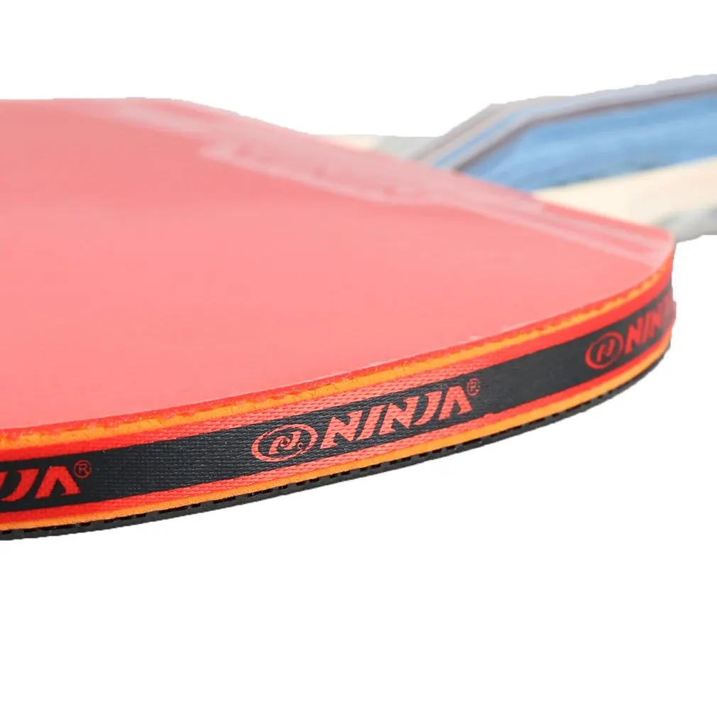 2002 Table Tennis Racket Ping Pong Paddle Short Or Long Handle Training With 2 Balls For Entertainment | Спорт и развлечения