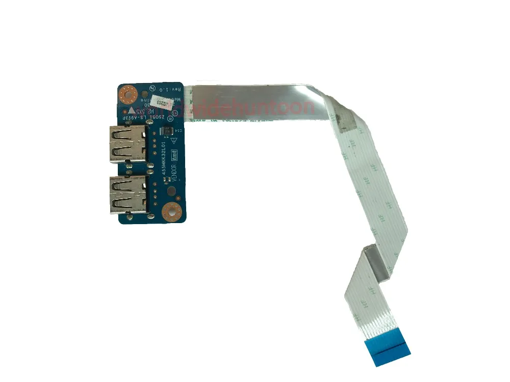 Плата USB порта с кабелем для материнской платы HP 15 R S G 250 G3 PN ZSO51 LS A993P NBX0001JX00 100%