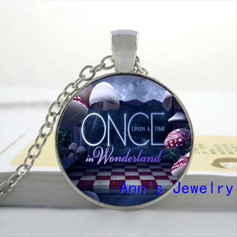 HZShinling, ожерелье Once Upon a Time, Мультяшные фильмы, детский подарок, Once upon a Time, подвесной стеклянный купол, ожерелье, HZ1