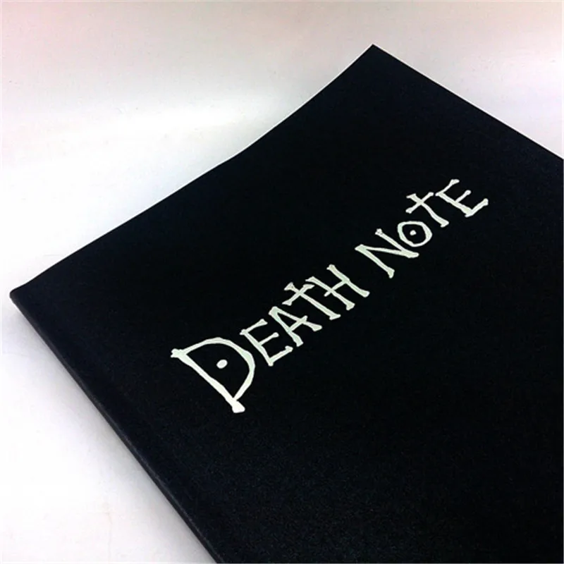 A4 Ryuk Death Note кожаный чехол для записной книжки Сверхъестественное Бог книга Япония Кира убийца светильник Yagami Raito плакат+ кулон ожерелье