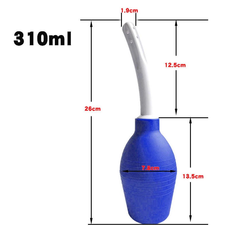 Анальный Очищающая клизма контейнер для очистки очиститель вагины душ Клизма