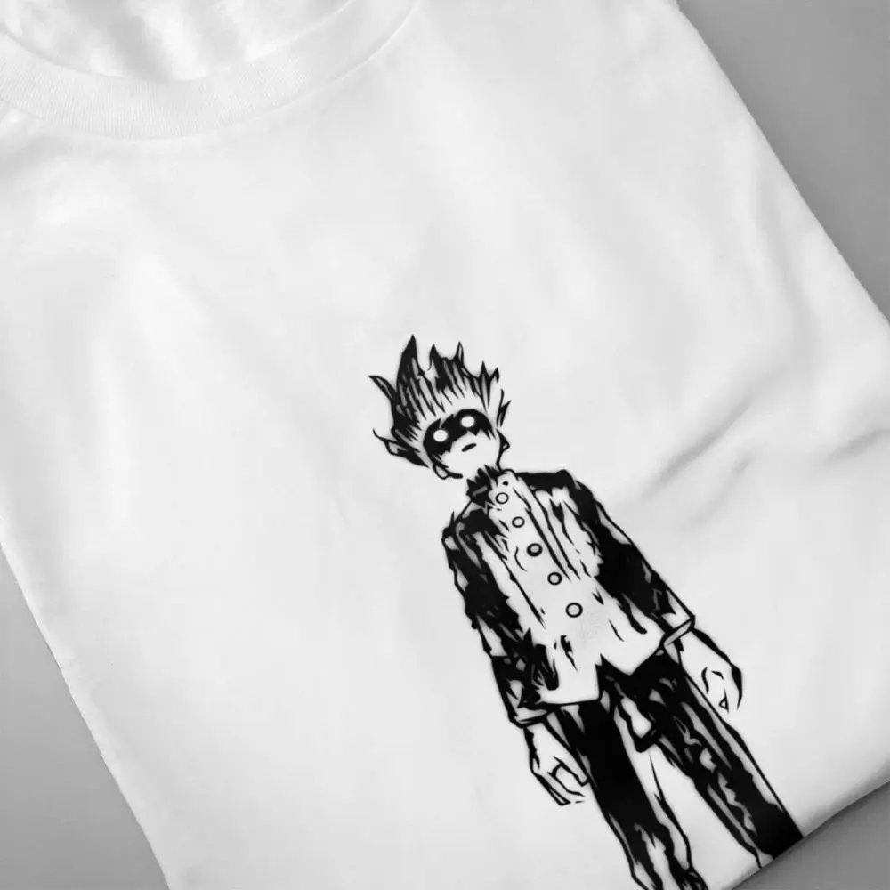 Mob Psycho 100% футболка мужская модная Crewneck S-6XL Homme повседневное Новое поступление плюс