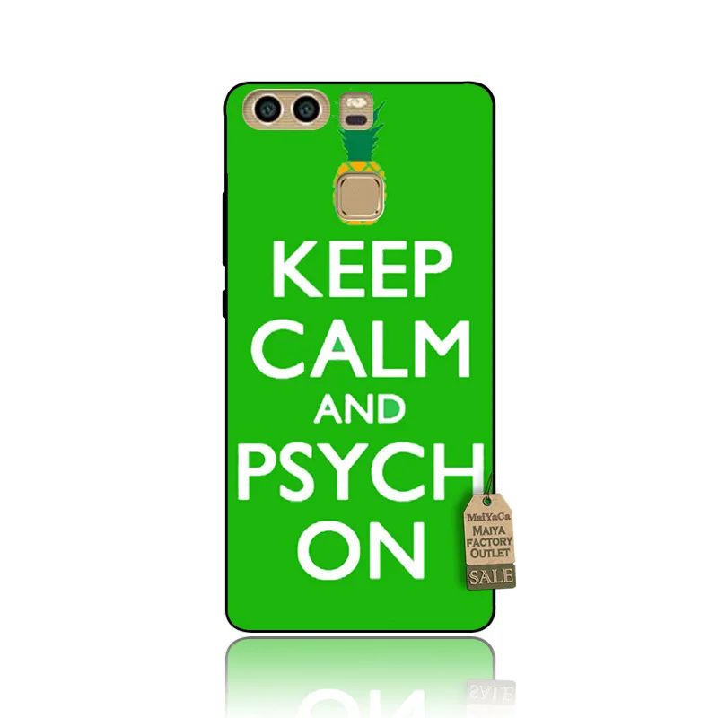 MaiYaCa psych green 2018 новый роскошный модный Чехол для мобильного телефона Huawei p9 p10 plus mate9