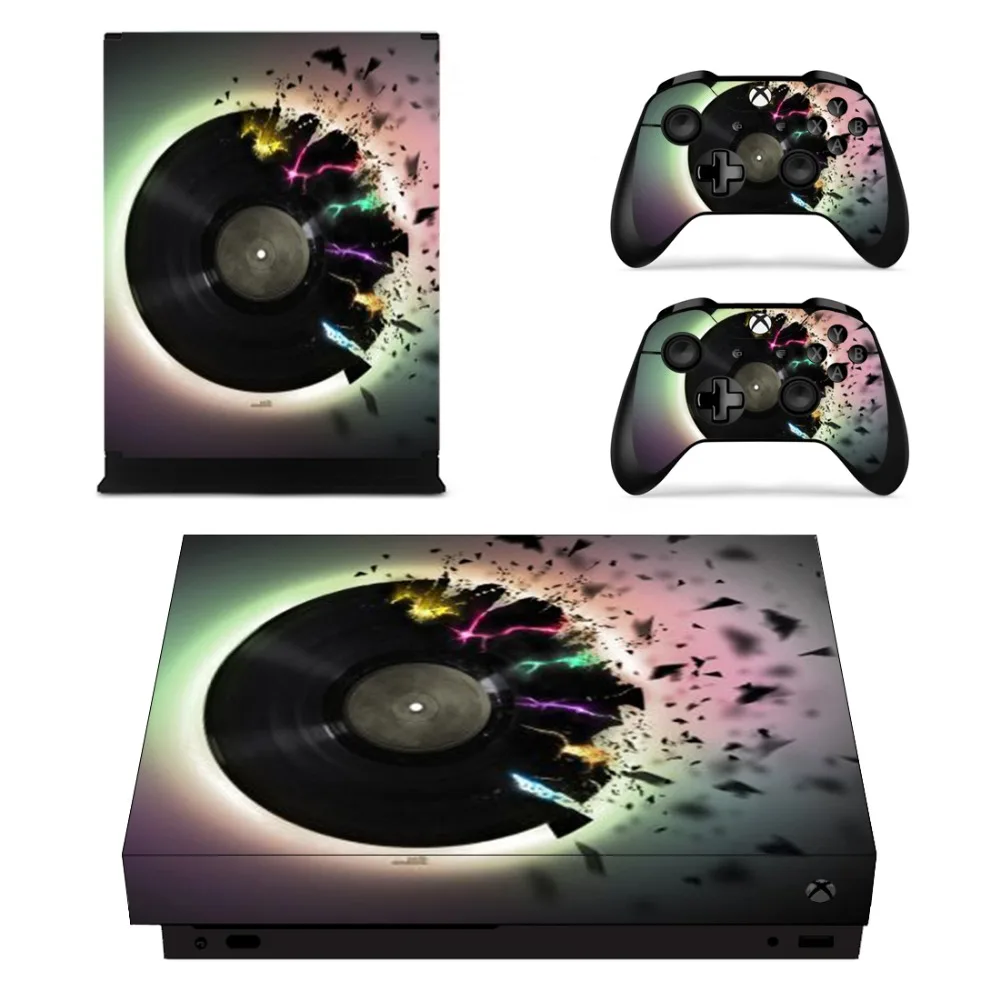 Лицевые панели Eye of Providence Skin Console & Наклейка на контроллер для Xbox One X + наклейка кожу