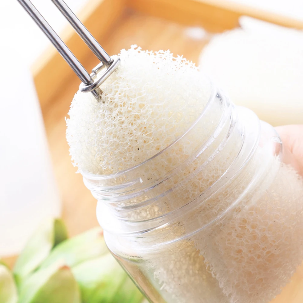 Long Handle Washing Supplies Sponge Scrubber Bottle Cleaning Dish Cup Brush Home Kitchen Tools Glass Multi-functional Hangable | Дом и сад