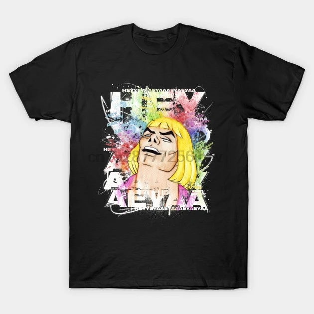 Мужская футболка с коротким рукавом HeMan Heman Футболка женская мужская Топы | одежда