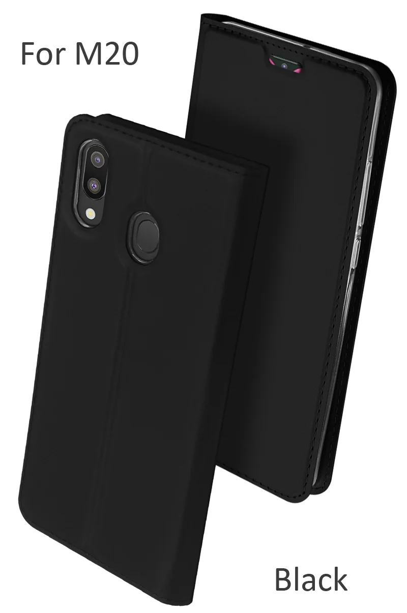 DUX DUCIS чехол для samsung Galaxy M20 M40 M10 Книга Флип кожаный бумажник чехол